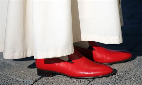 The story behind Pope Benedict XVI’s red shoes 